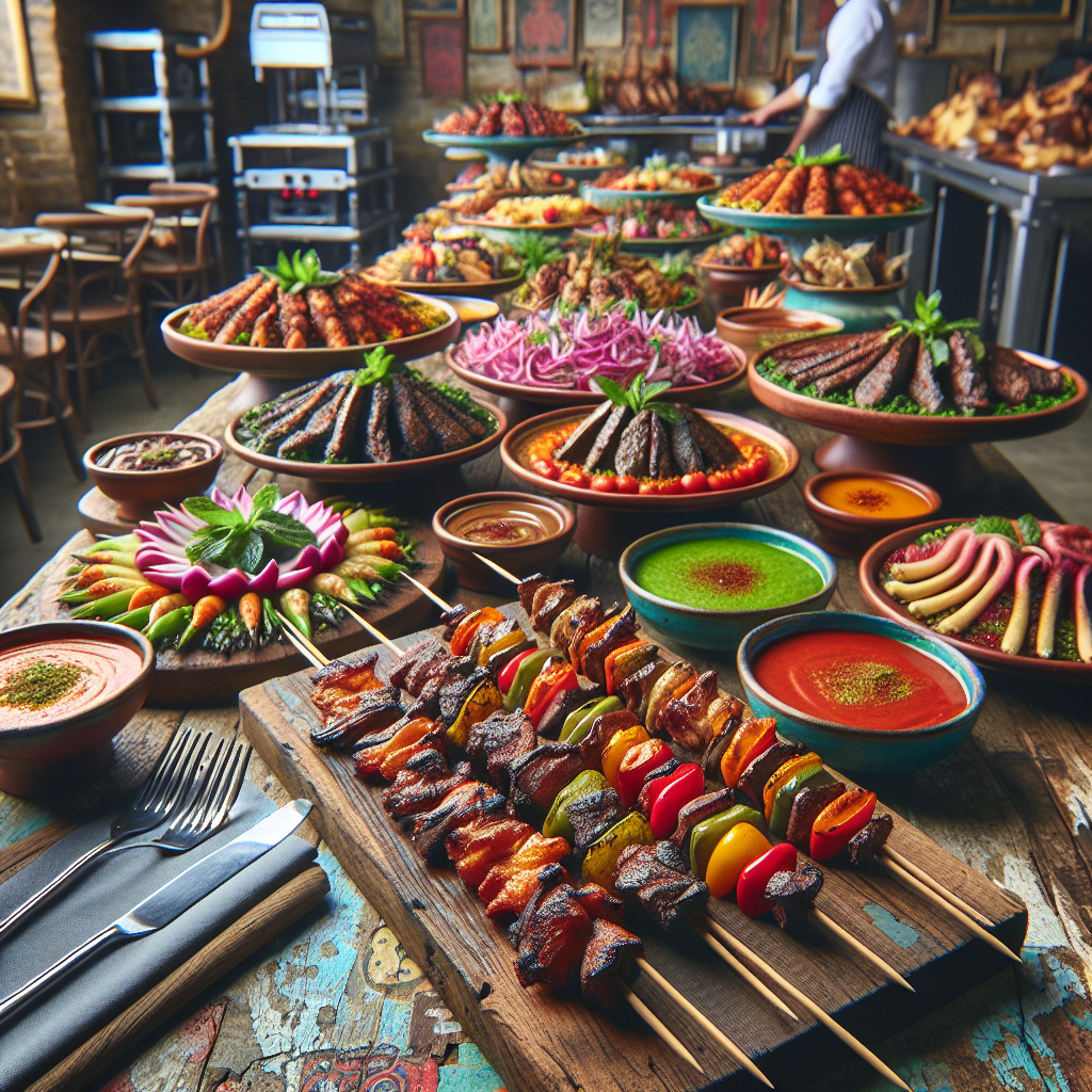 Discover the culinary delights of Shesh Besh Grill, from tantalizing appetizers to sumptuous mashawi, alongside their comprehensive catering options.