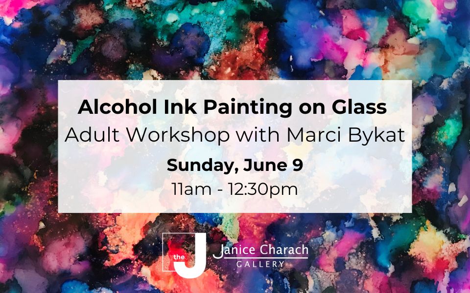 Alcohol Ink Painting on Glass: A Creative Workshop for Adults